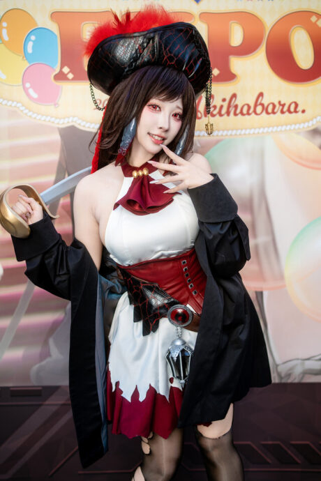 图片[4]-碧海金帆·醉梦巡礼：宮本桜携皇家财富号惊艳碧蓝航线八周年盛典-cos图咖