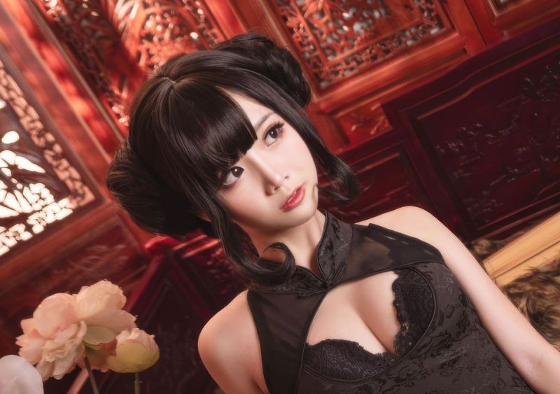 面饼仙儿魔女旗袍COS惊艳亮相,东方神秘美学引爆全网!-cos图咖