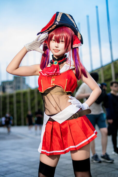 图片[4]-海贼王气质全开！Reo神级还原Hololive宝钟玛琳COS引爆FFK45全场热潮-cos图咖