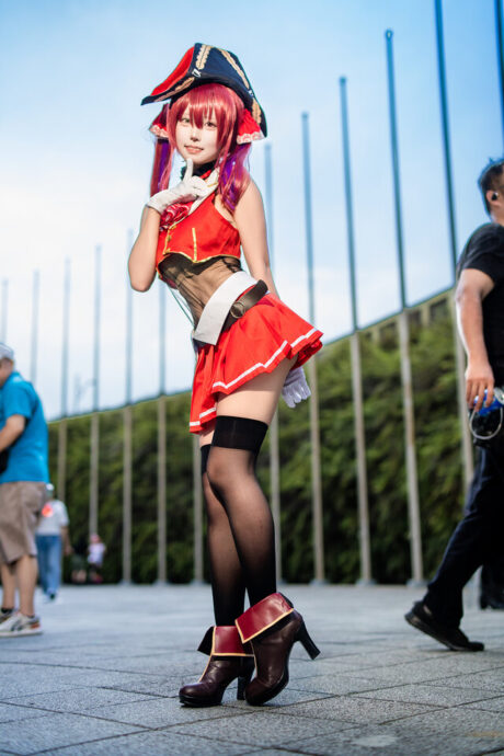 图片[2]-海贼王气质全开！Reo神级还原Hololive宝钟玛琳COS引爆FFK45全场热潮-cos图咖