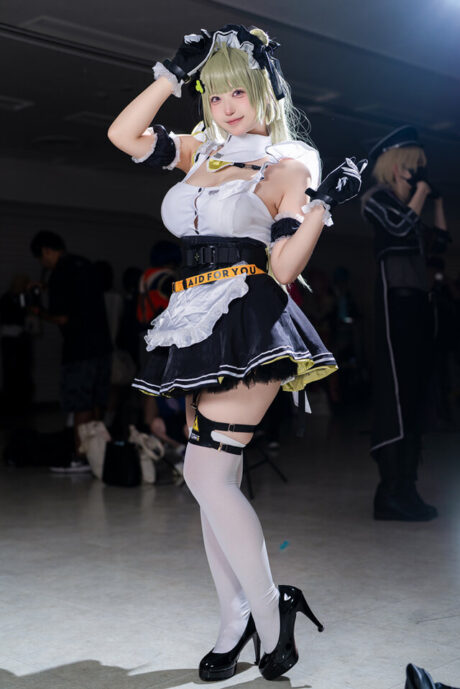 图片[2]-甜心女仆引爆全场！木下kino索达COS完美诠释战斗与治愈之美-cos图咖