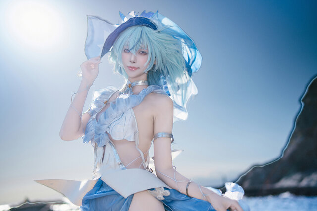 图片[2]-零崎紗耶神还原《鸣潮》守岸人，空灵气质引爆全网热潮-cos图咖