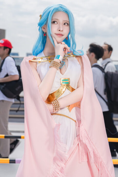 图片[3]-碧空王女·誓约之冠：猫乃うた以薇薇之姿唤醒Comiket106的沙漠诗篇-cos图咖