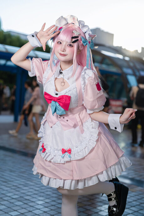 图片[3]-惊艳池袋！Coser港米拉化身猫耳女仆Sakuna，夏日漫展引爆全场-cos图咖