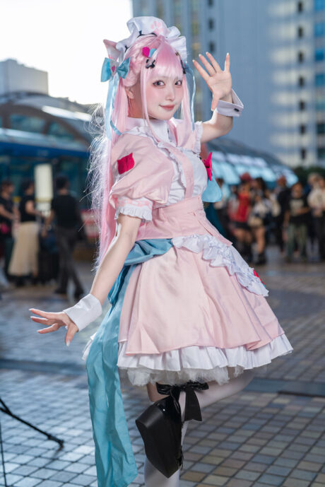 图片[2]-惊艳池袋！Coser港米拉化身猫耳女仆Sakuna，夏日漫展引爆全场-cos图咖