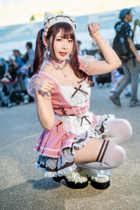 图片[3]-甜度超标！HeleneKairin猫耳女仆COS引爆漫展，俏皮眼神秒杀全场-cos图咖