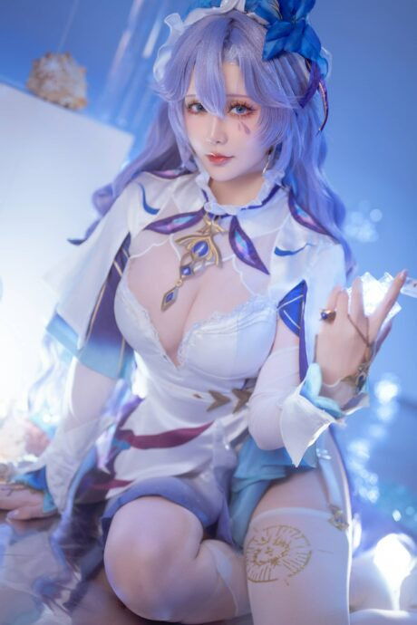 图片[3]-剧毒玫瑰绽放！星之迟迟演绎《鸣潮》坎特雷拉，危险又迷人的贵族家主-cos图咖