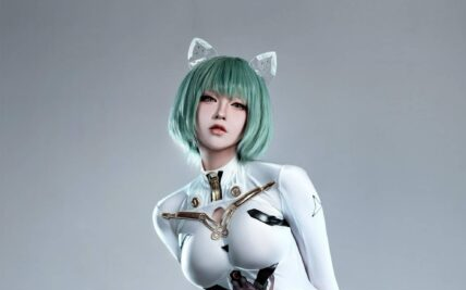 BANBANKO半半子神级还原《碧蓝航线》纳希莫夫，冷酷指挥官气场全开！-cos图咖