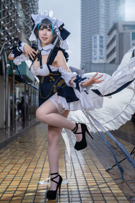 图片[2]-池袋万圣夜，猫宫美噌化身柴郡：猫系魅影，现实引爆！-cos图咖