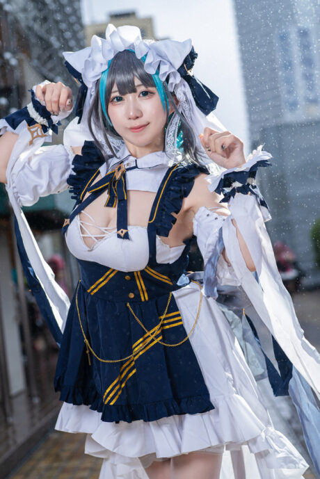 图片[3]-池袋万圣夜，猫宫美噌化身柴郡：猫系魅影，现实引爆！-cos图咖