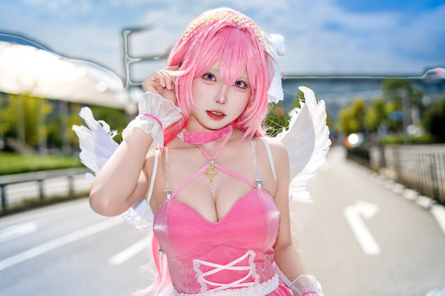 甜美伪装下的致命心机！Reo演绎桃乐丝COS引爆TGS焦点-cos图咖