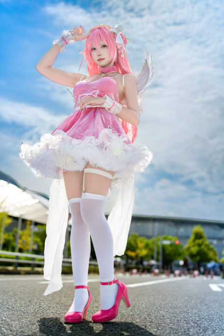 图片[2]-甜美伪装下的致命心机！Reo演绎桃乐丝COS引爆TGS焦点-cos图咖