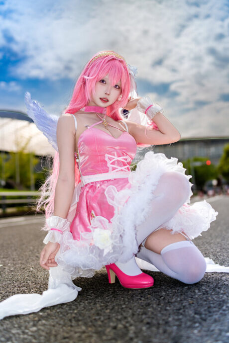 图片[3]-甜美伪装下的致命心机！Reo演绎桃乐丝COS引爆TGS焦点-cos图咖