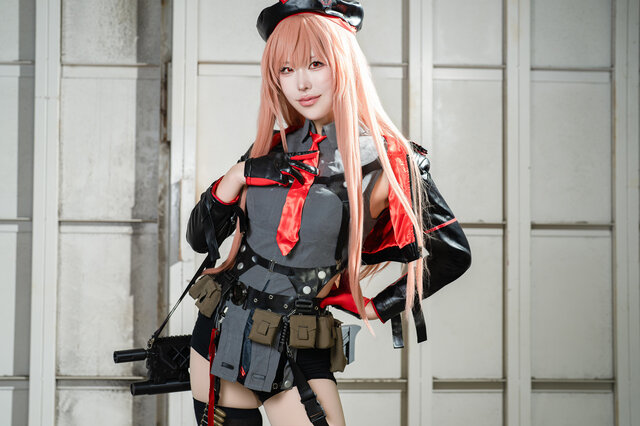 雨中英姿！山中大仓化身拉毗，于万圣夜引爆冷冽战场美学-cos图咖