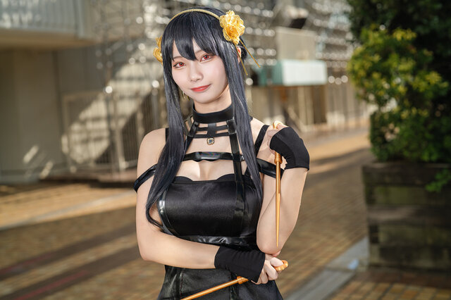 石黒八絵花神级还原《间谍过家家》约尔,致命魅惑惊艳池袋!-cos图咖