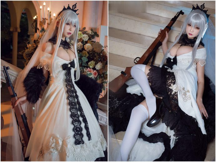 图片[4]-爱老师_PhD：喜多川海梦·利兹与明日方舟·天火 次元突破演绎【持续更新】-cos图咖