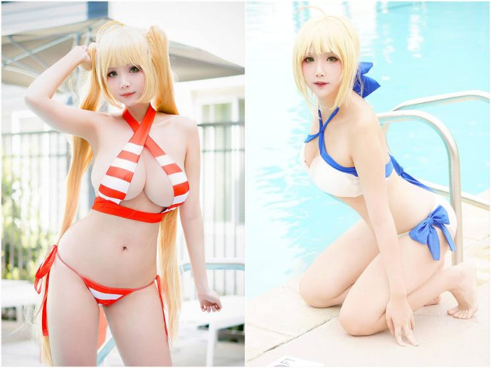 图片[3]-Hana Bunny：玉藻前比基尼与艾达·王の国际巡礼【持续更新】-cos图咖