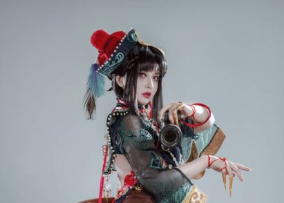 僵尸娘魅影！半半子神级演绎《永劫无间》玉玲珑，古风惊悚惊艳全场-cos图咖