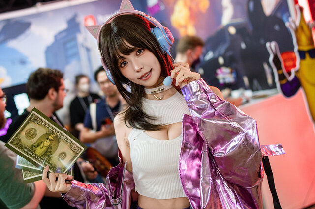 反差萌引爆TGS！ElyEE子萌系GTA COS成东京电玩展焦点-cos图咖