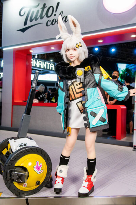 图片[2]-萌力席卷TGS！六二二同学化身Tafe，引爆《无限大ANANTA》国际首秀-cos图咖