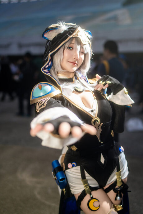 图片[4]-魅影贼星降临！DenKa殿下化身赛飞儿，于PF现场上演“偷心”戏法-cos图咖