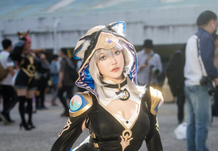 魅影贼星降临!DenKa殿下化身赛飞儿,于PF现场上演“偷心”戏法-cos图咖