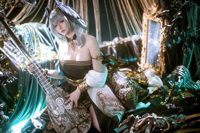 静谧风暴!星之迟迟化身霍尔海雅,以理性锋芒重铸罗德岛美学-cos图咖