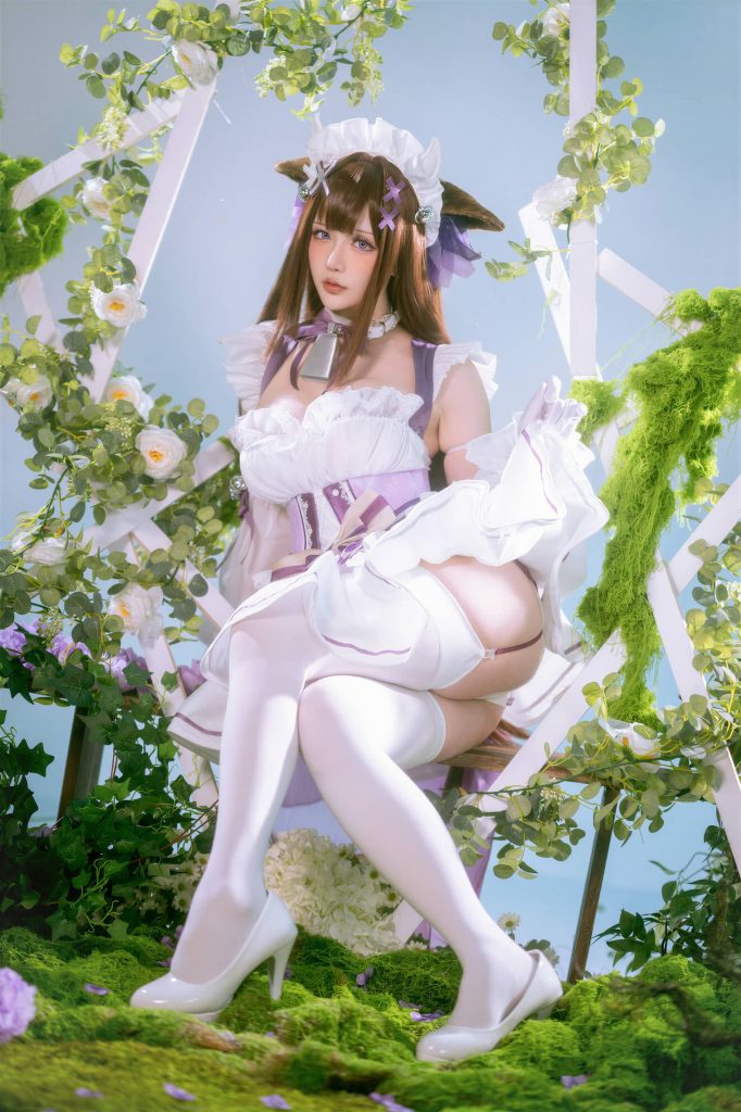 图片[4]-温柔风暴！星之迟迟化身樫野，以治愈女仆装引爆次元壁崩塌-cos图咖