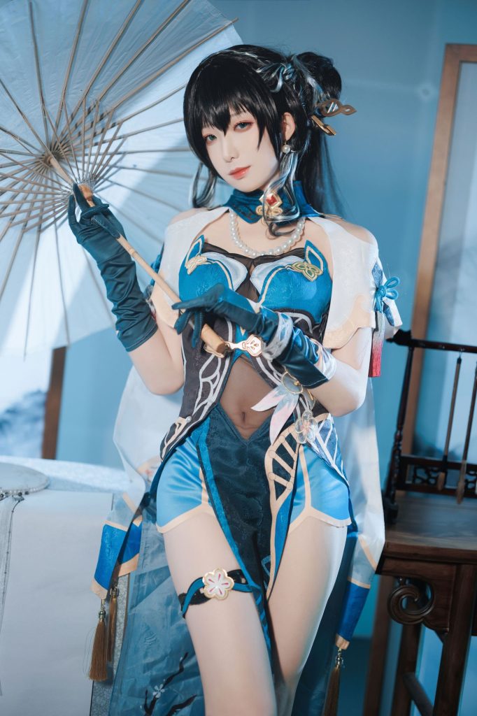 图片[2]-智性美学巅峰！封疆疆v化身阮梅，以学者之姿定义星河优雅-cos图咖