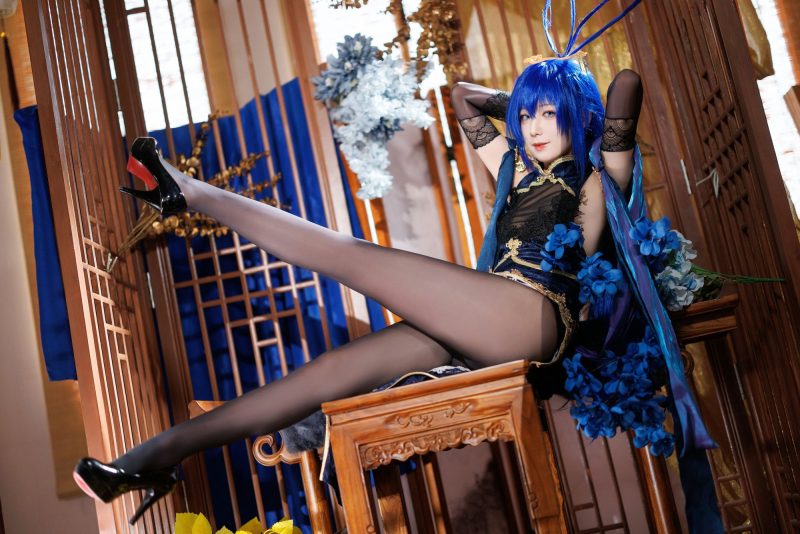 东方狂想曲：封疆疆v旗袍新泽西，以柔美重铸海上传奇-cos图咖