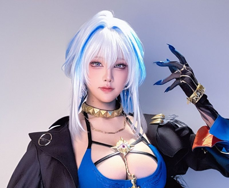 永焰狩猎者降临！水淼aqua化身嘉贝莉娜，以冷冽枪火重燃鸣潮美学-cos图咖