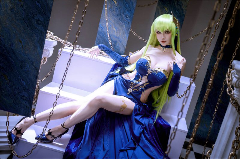 永恒魔女降临!星之迟迟灵魂绑定C.C.,以绝美之姿重定义不朽传说-cos图咖