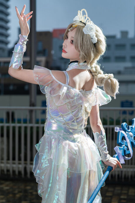 图片[3]-深渊咏叹：酒窝Ekubo化身格蕾丝，于万圣夜演绎沉静悲剧美学-cos图咖