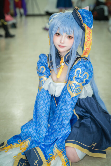 图片[3]-僵尸兔的诅咒！水雨露露池袋演绎不死系佩克拉，引爆异次元狂欢-cos图咖