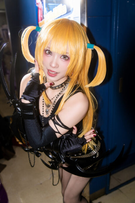 图片[4]-暗黑甜心降临！ARISA化身弥海砂，哥特美学引爆池袋万圣夜-cos图咖