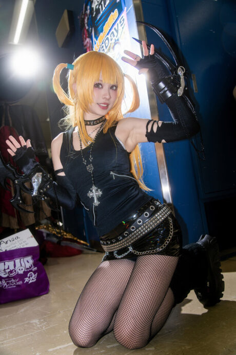图片[3]-暗黑甜心降临！ARISA化身弥海砂，哥特美学引爆池袋万圣夜-cos图咖
