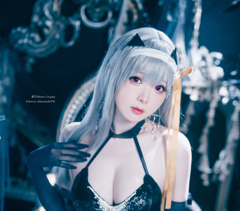 悲怆魅影，致命悲歌！霜月shimo化身莫达尼亚，精准捕捉妮姬的灵魂绝唱-cos图咖