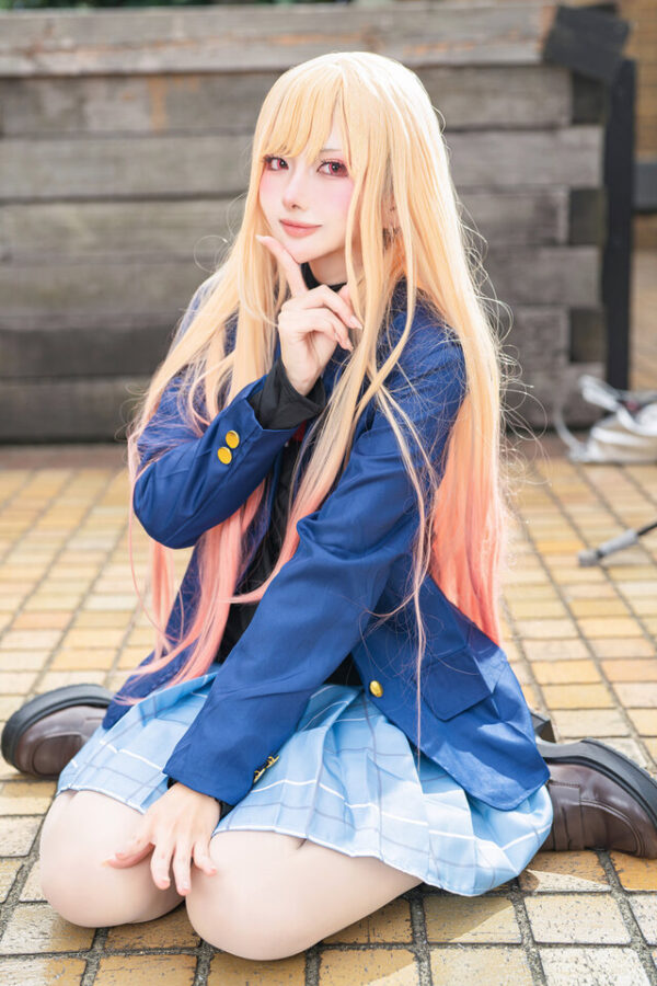 图片[4]-心动满溢：桃濑咲COS喜多川海梦，完美复刻青春甜度-cos图咖