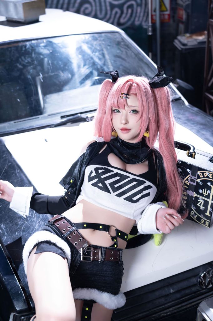 图片[2]-街头精明小恶魔：清水由乃妮可的甜酷交易法则-cos图咖