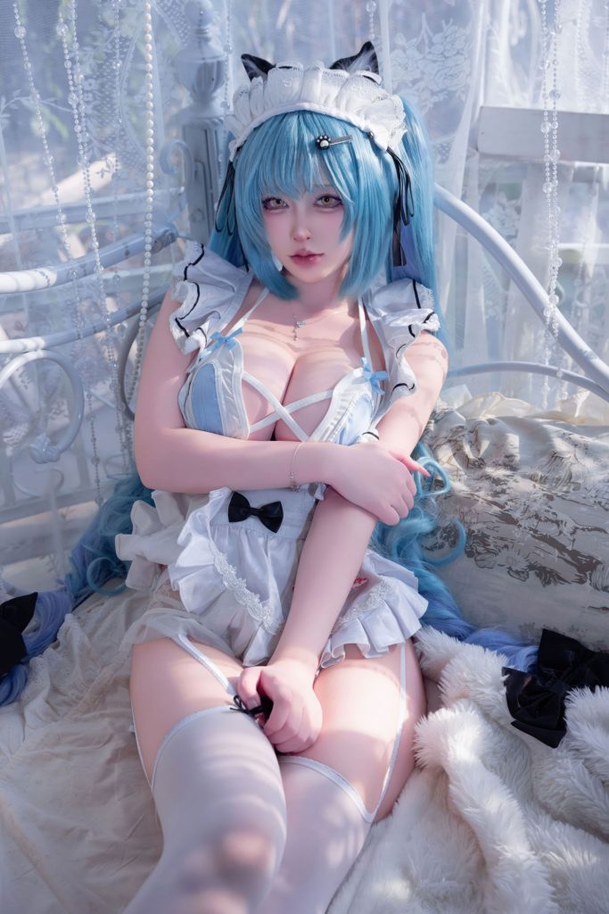 图片[4]-嘴硬心软的女仆法则：清水由乃普利瓦蒂的冷感优雅-cos图咖