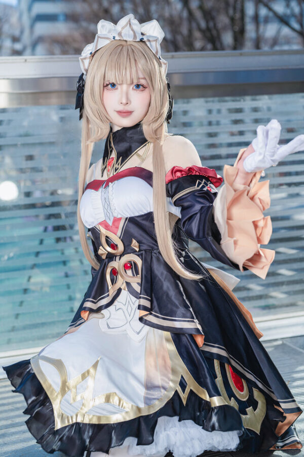 图片[4]-枫丹舞台上的精致人偶：夢乃音Suzu桑多涅的优雅疏离-cos图咖