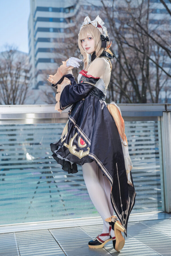 图片[3]-枫丹舞台上的精致人偶：夢乃音Suzu桑多涅的优雅疏离-cos图咖