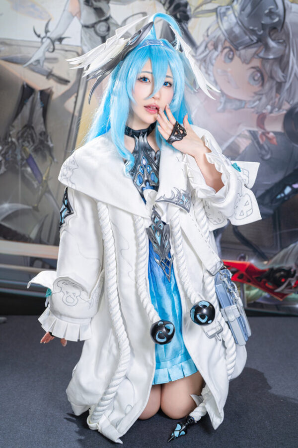 图片[4]-秋叶原的蓝发精灵：Hikabebe菲娜的温柔梦境-cos图咖
