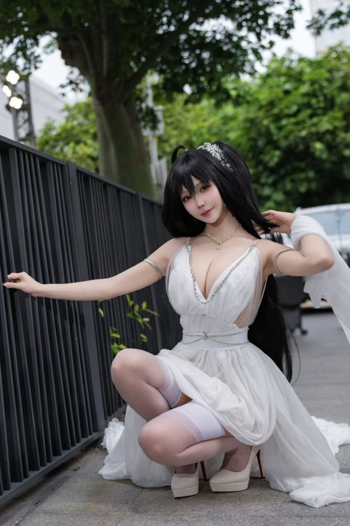 图片[3]-热带光影中的花嫁宣言：中岛莫之子i大凤的深情叙事-cos图咖