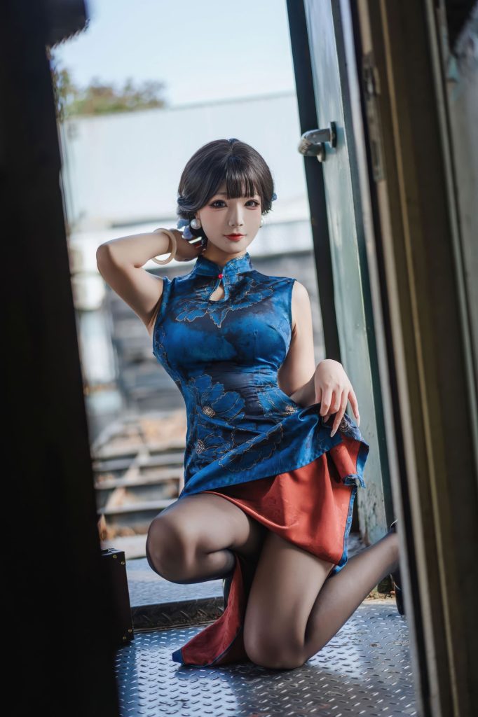 图片[2]-旧车厢里的时光倒影：yuuhui玉汇朝花夕拾的东方叙事-cos图咖