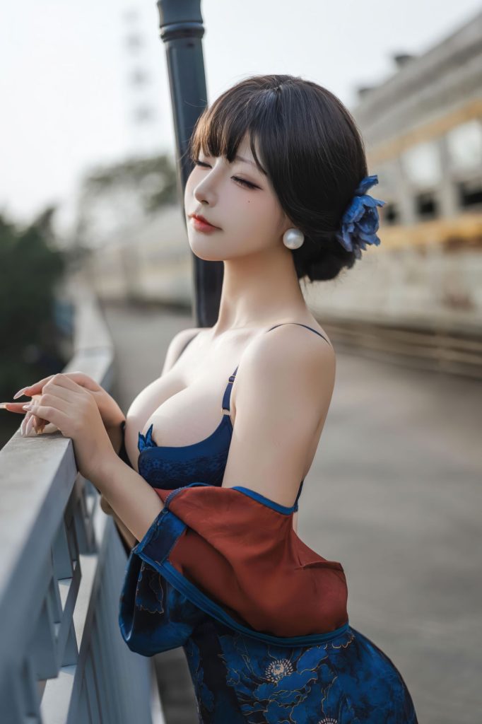 图片[3]-旧车厢里的时光倒影：yuuhui玉汇朝花夕拾的东方叙事-cos图咖